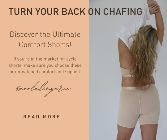 Say Goodbye to Thigh Rub with Our Super Soft Anti-Chafing Cycle Shorts